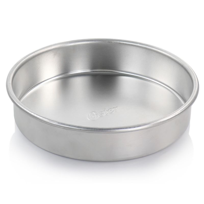 Oster Baker's Glee 9 Inch Aluminum Round Cake Pan in Silver, 2 of 7