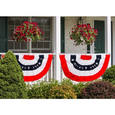 Patriotic Embroidered Bunting Usa 72