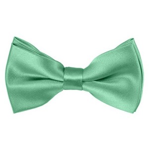 Men's Solid Color 2.5 W And 4.5 L Inch Pre-Tied adjustable Bow Ties - 1 of 3