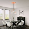 Livex Lighting Everett 3 - Light Pendant in  Shiny Orange - 3 of 4