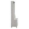 Galano Brantford Hall Tree with Bench and Shoe Storage in Knotty Oak, Gray, Dusty Gray Oak - 4 of 4