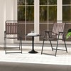 Tangkula 4 pcs Patio Folding Chairs Portable Outdoor Dining Chairs w/ PP Seat & Back - 3 of 4