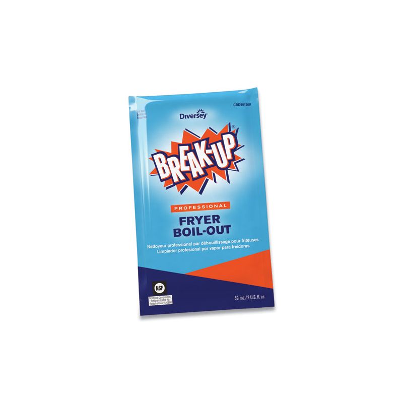 Diversey BREAK-UP Fryer Boil-Out, Ready to Use, 2 oz Packet, 36/Carton, 2 of 5