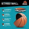 AND1 Hydrogrip Premium Composite Leather Basketball Official Size 7 (29.5”) Moisture Wicking Streetball, Made for Indoor Outdoor Games (Orange) - 2 of 4