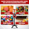 INFURNIC Arcade Games Coin Operated Gumball Machine with Adjustable Dispensing and Anti Spill Cover, Red, 17.91"*17.91"*38.19" - 2 of 4