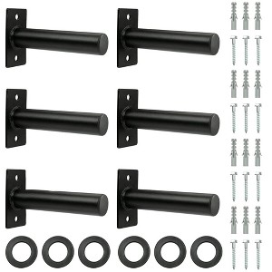 Wall Mounted Olympic Weight Plate Holder, Fits 2" Weight Plates - 1 of 4