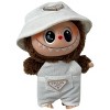 Doll Clothes Superstore Chic White Overalls for Fashion-Forward 17.5 cm Labubu Dolls - 2 of 4