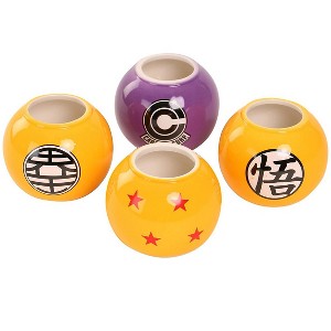 Funky People Dragon Ball Z Mini Molded Mug 4-Pack - 1 of 1