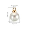 Unique Bargains Beautiful Designer DIY Jewelry Making Faux Pearl Pendants 150 Pcs - 2 of 4