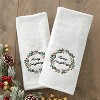 SKL Home 3pc Rustic Plaid Lotions/Merry Everything Hand Towels - 4 of 4