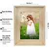 Lodge Frame Made of Composite Wood / Polished Glass Rustic with Horizontal and Vertical Formats for Wall and Tabletop -Americanflat - Americanflat - 2 of 4