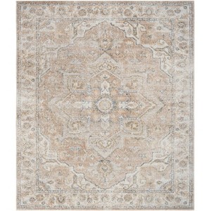 Nourison Washable Astra Vintage Medallion Indoor Flatweave Area Rug - 1 of 4