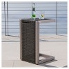Cape Coral Square Wicker Side Table - Gray - Christopher Knight Home: Durable, Weather-Resistant Patio Furniture - 2 of 4