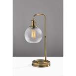 Barnett Globe Table Lamp Antique Brass - Adesso