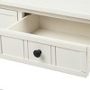 Wooakway 35.34"L 30.25"H 13.8"D Dresser TV Stand Console Table  for Entryways Living Rooms Bedrooms Hallways - 4 of 4