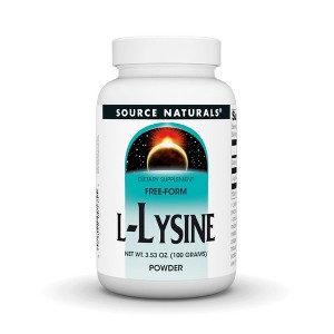L-Lysine Powder 100 Gram by Source Naturals, Inc.  -  3.53 oz Powder - 1 of 3