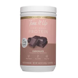 Tone It Up Plant-Based Protein Powder - Chocolate - 14.82oz