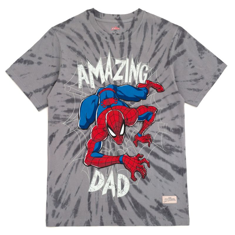 Marvel Spider-Man Matching Family Father's Day T-Shirt Little Kid to Adult, 1 of 4