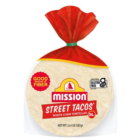 Mission Gluten Free Street Taco Corn Tortillas - 12.6oz/24ct : Target