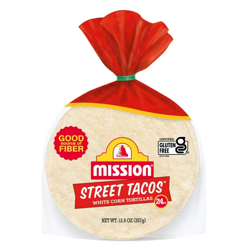 Mission Gluten Free Street Taco Corn Tortillas - 12.6oz/24ct, 1 of 10