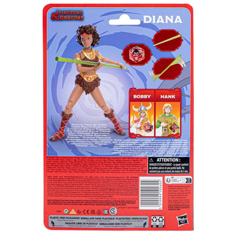 Dungeons &#38; Dragons Cartoon Classics Diana Action Figure, 5 of 11