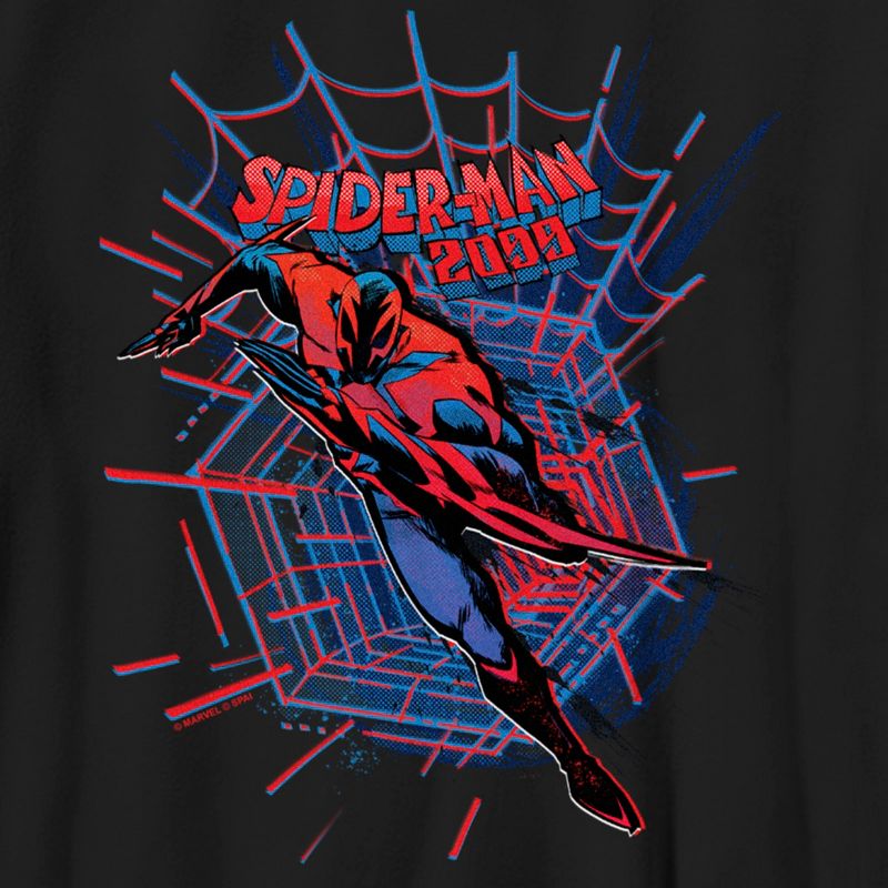 Boy's Spider-Man: Across the Spider-Verse 2099 Spider-Man Logo T-Shirt, 2 of 6