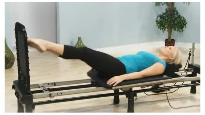Stamina Aero Pilates Premier with Stand, Cardio Rebounder, Neck Pillow & DVDs, 2 of 11, play video