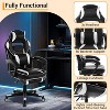 Ergonomic Gaming Chair with Footrest & Adjustable Headrest - Height-Adjustable, 90¡ã-160¡ã Recline Lock, Sturdy Gas Lift, for Gaming/Work - 4 of 4