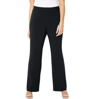 Catherines Women's Plus Size Petite Right Fit® Pant (Moderately Curvy)