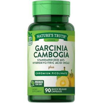 Nature's Truth Garcinia Cambogia | plus Chromium Picolinate | 90 Capsules