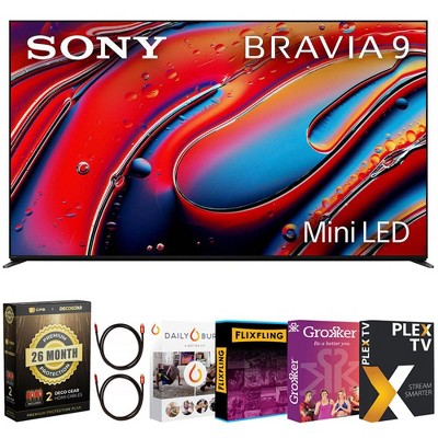 Sony BRAVIA 9 65" 4K Mini-LED TV (2024) 26 Month Protection & Movies Streaming Kit