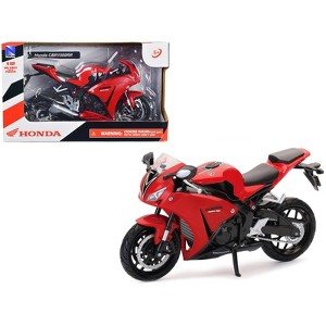 Honda CBR 1000RR Motorcycle Red and Black 1/12 Diecast Model by New Ray - 1 of 3