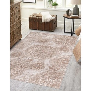 Unique Loom Sofia Grand Floral Indoor Woven Area Rug - 1 of 4