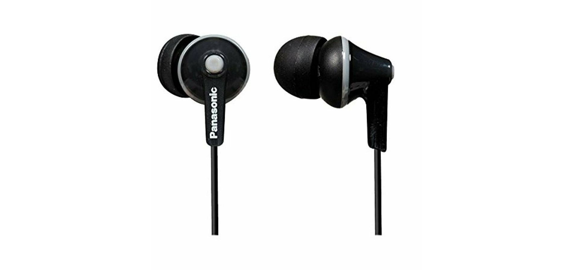 Panasonic Wired Earbuds Non-Mic Soft Comfort Memory Fit In Ear Placement Ergo Fit