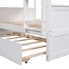 Kumasinova Full-Over-Full Bunk Bed with Twin Trundle – Convertible to 2 Full Bed Frames, Solid Pine Bed Frame for Families/Sleepovers/Guest Spaces - 3 of 4