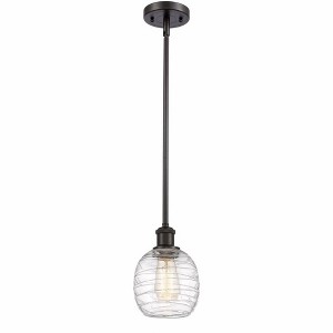 Belfast - 1 Light Mini Pendant In Industrial Style-9 Inches Tall and 6 Inches Wide - 1 of 1