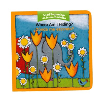 Harpercollins Where Am I Hiding?, donde Me Escondo? Bilingual Board Book (Pack of 4)