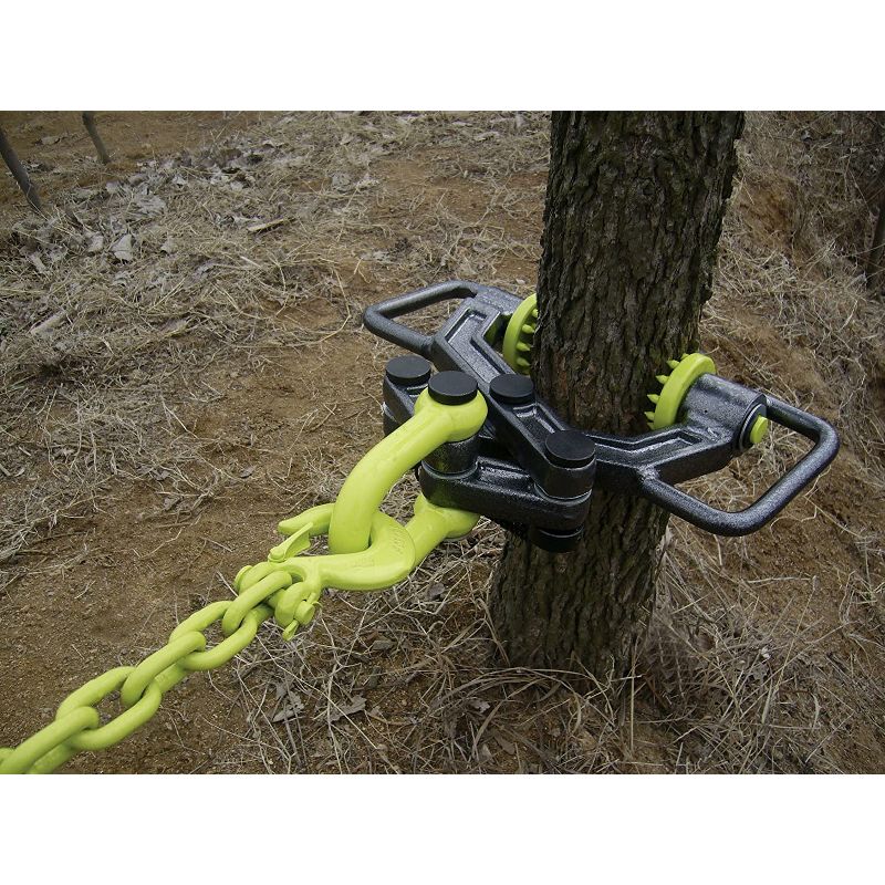 Brush Grubber BG-11 XTREME Larger Brush & Tree Stump Root Puller Remover Tool w/ Rugged Handles, 1" Steel Construction, & 18 Gripping Teeth, 4 of 7
