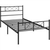 Yaheetech Simple Metal Bed Frame with Headboard&Footboard Slatted Bed Base - 2 of 4