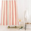 Striped Avenie Fruit Salad Shower Curtain - Deny Designs: Abstract Microfiber, Machine Washable, Ring Top - 2 of 2