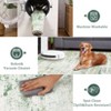 Washable Area Rugs Non Slip Modern Abstract Soft Living Room Carpet for Bedroom Entryway - 4 of 4
