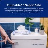Squatty Potty Flushable Wipes - Travel 3 Pack (54 Total Wipes) - 99% Water & Plant-Based - pH Balanced - Septic Safe Adult Wet Wipes - 3 of 4