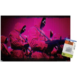 Trends International Netflix Squid Game: Season 2 - Red Guards Unframed Wall Poster Prints - 1 of 4