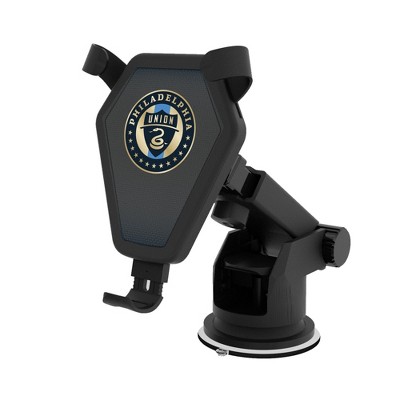 Keyscaper Philadelphia Union Linen 10-Watt Wireless Car Charger