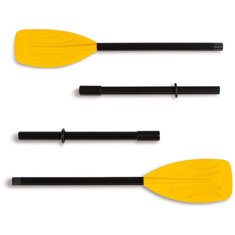 INTEX 48 inch Boat Paddles Ribbed French Oars Set of 2 Pairs 59623E, 2 of 4