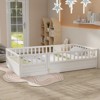 VYNXARIA Twin Size Floor Bed with High Security Barrier - 2 of 4