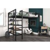 Tara Metal Storage Loft with Bookcase - Room & Joy - 3 of 4