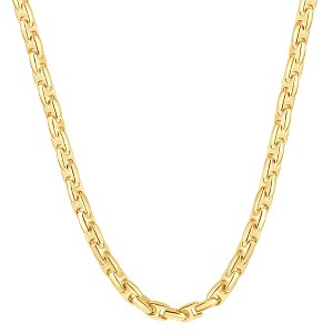 Pompeii3 14k Yellow Gold Women's 24" Chain Necklace 42 Grams 7mm Thick - 1 of 4