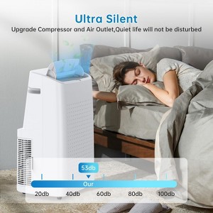 15,000 BTU Portable Air Conditioner, Portable AC Built-in Cool with Dehumidifier, and Fan Cools up to 850 Sq. Ft Bedroom, Office, Kitchen - 1 of 4