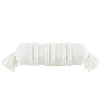 Armoire Collection Oversized Bolster Ruffle Pillow